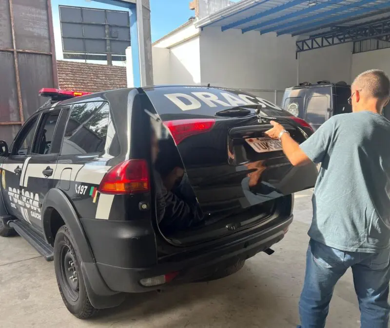 Foragido Por Roubo De Carros Capturado No Centro De Caxias Do Sul